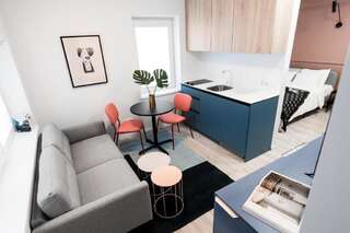 Апартаменты Observation Deck Apartments Каунас Апартаменты с 1 спальней-6